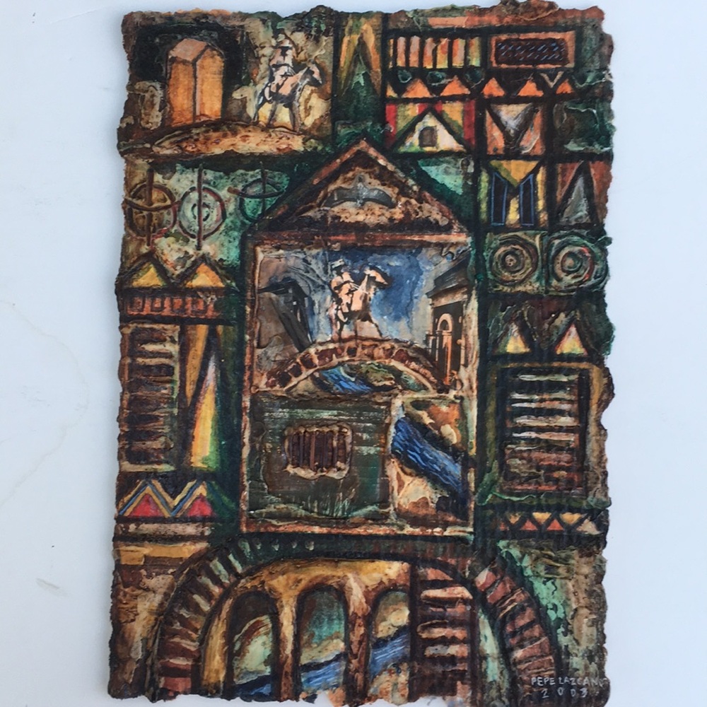 Cuban collage art